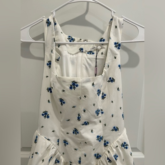 NWT Avec Les Filles Women's Corset Skater Mini Dress - Picture 9 of 14